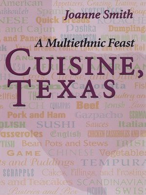 cover image of Cuisine, Texas